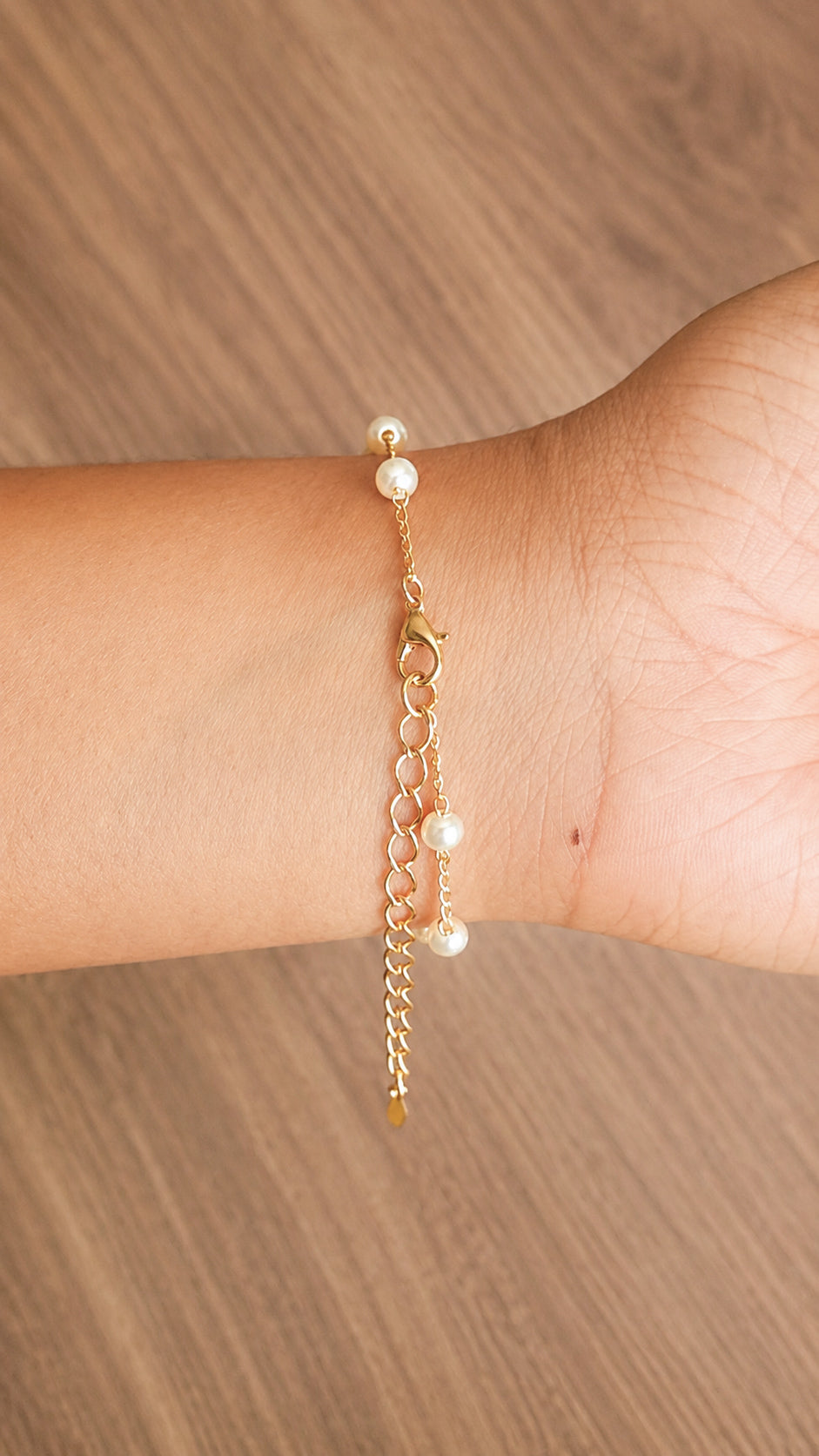 Sea Shell Pearl Bracelet