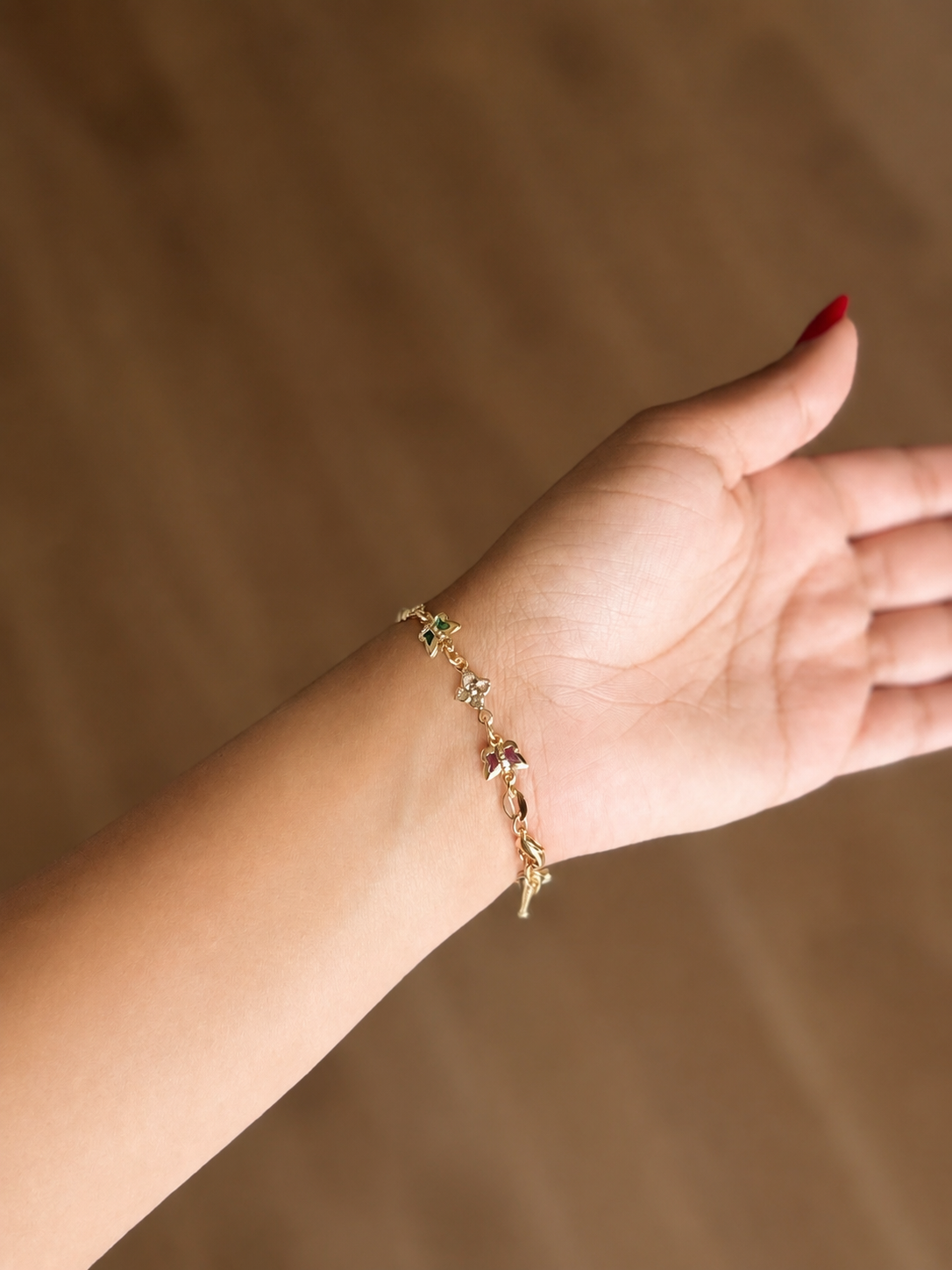 Multicolor Butterfly Bracelet