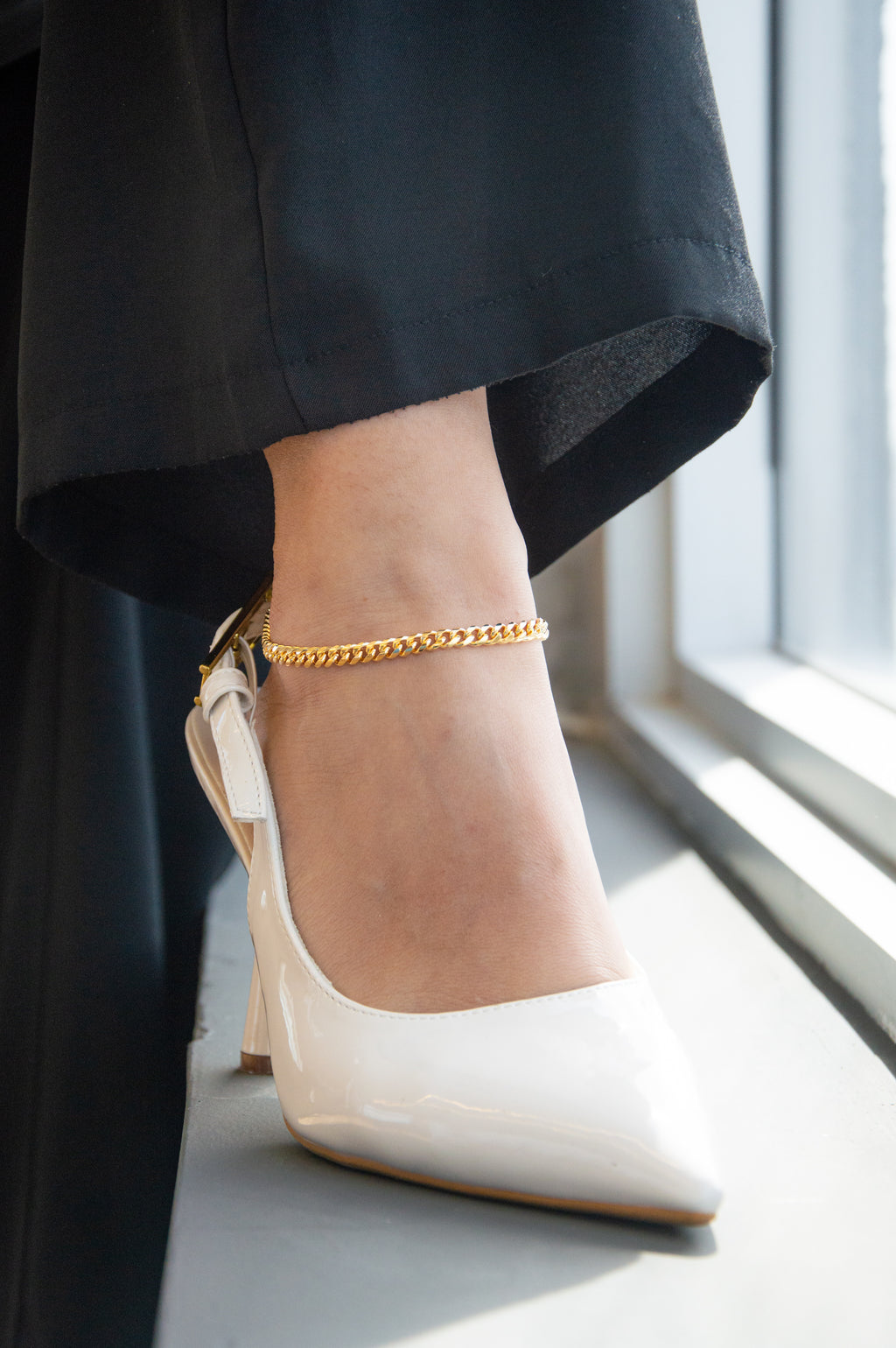 Classic Cuban Link Anklet