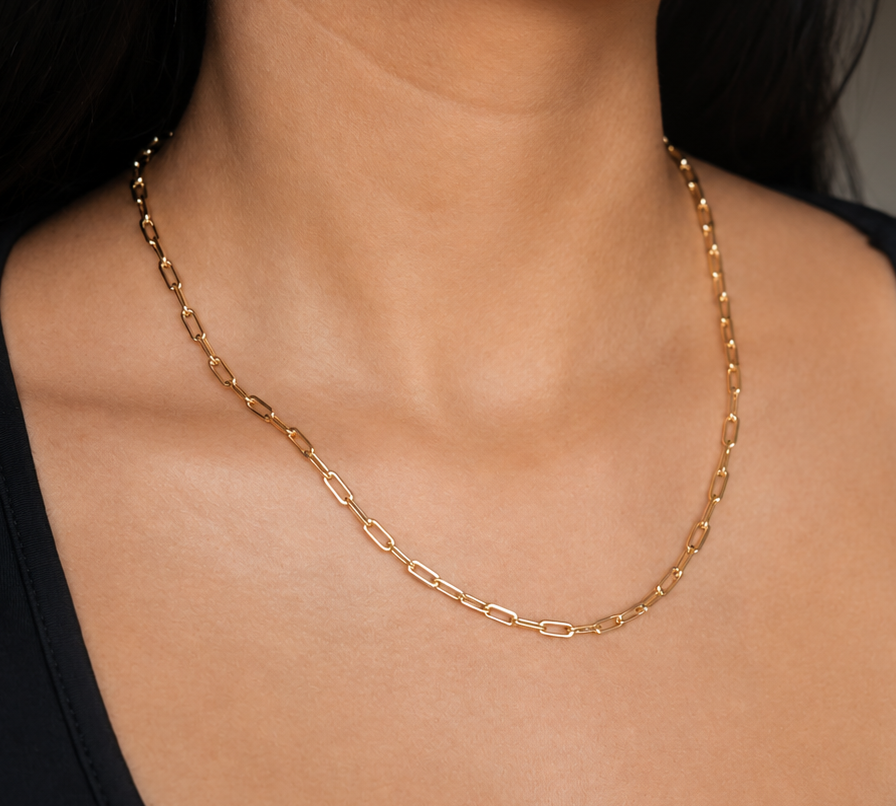 Classic Paperclip Necklace