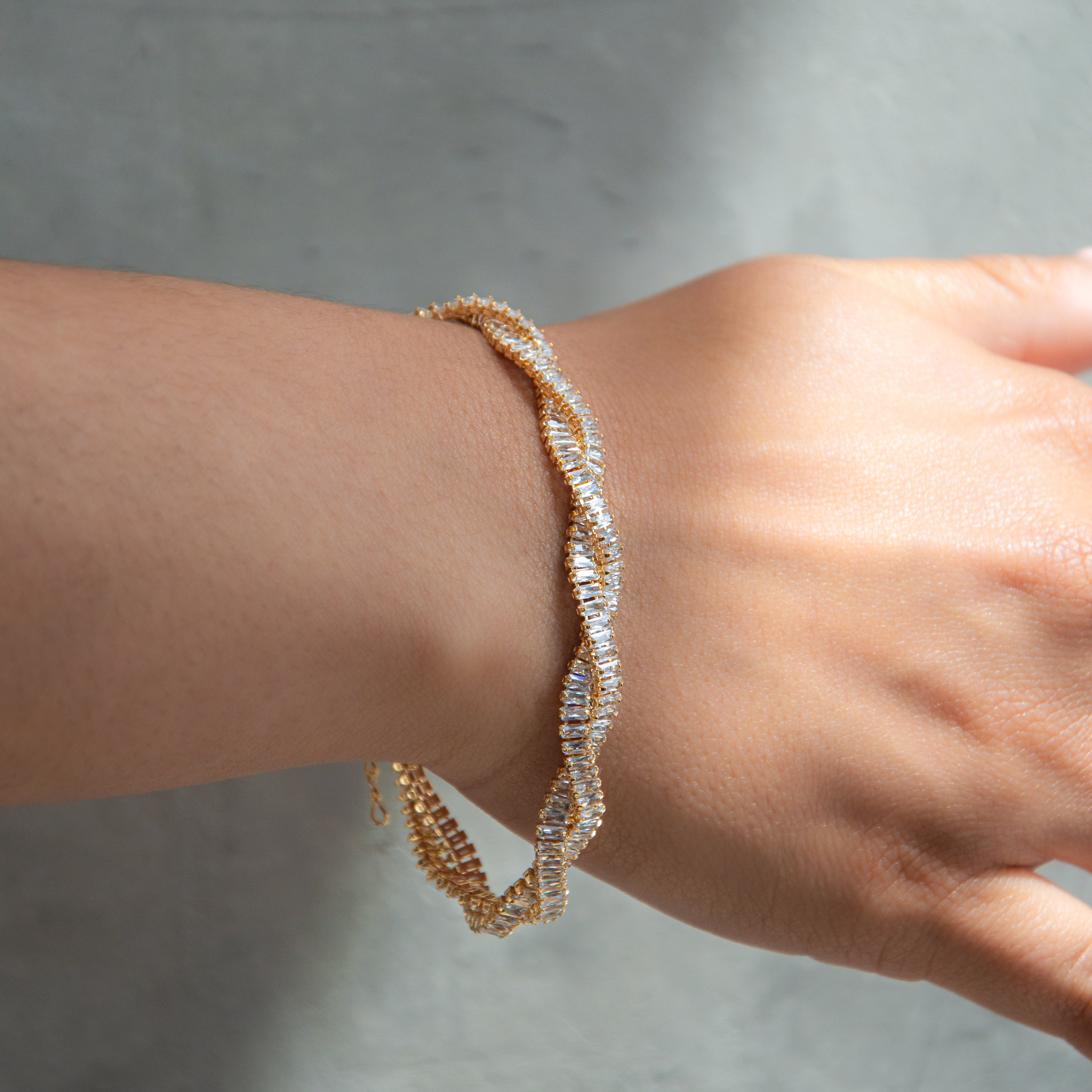 Braided Baguette Bracelet