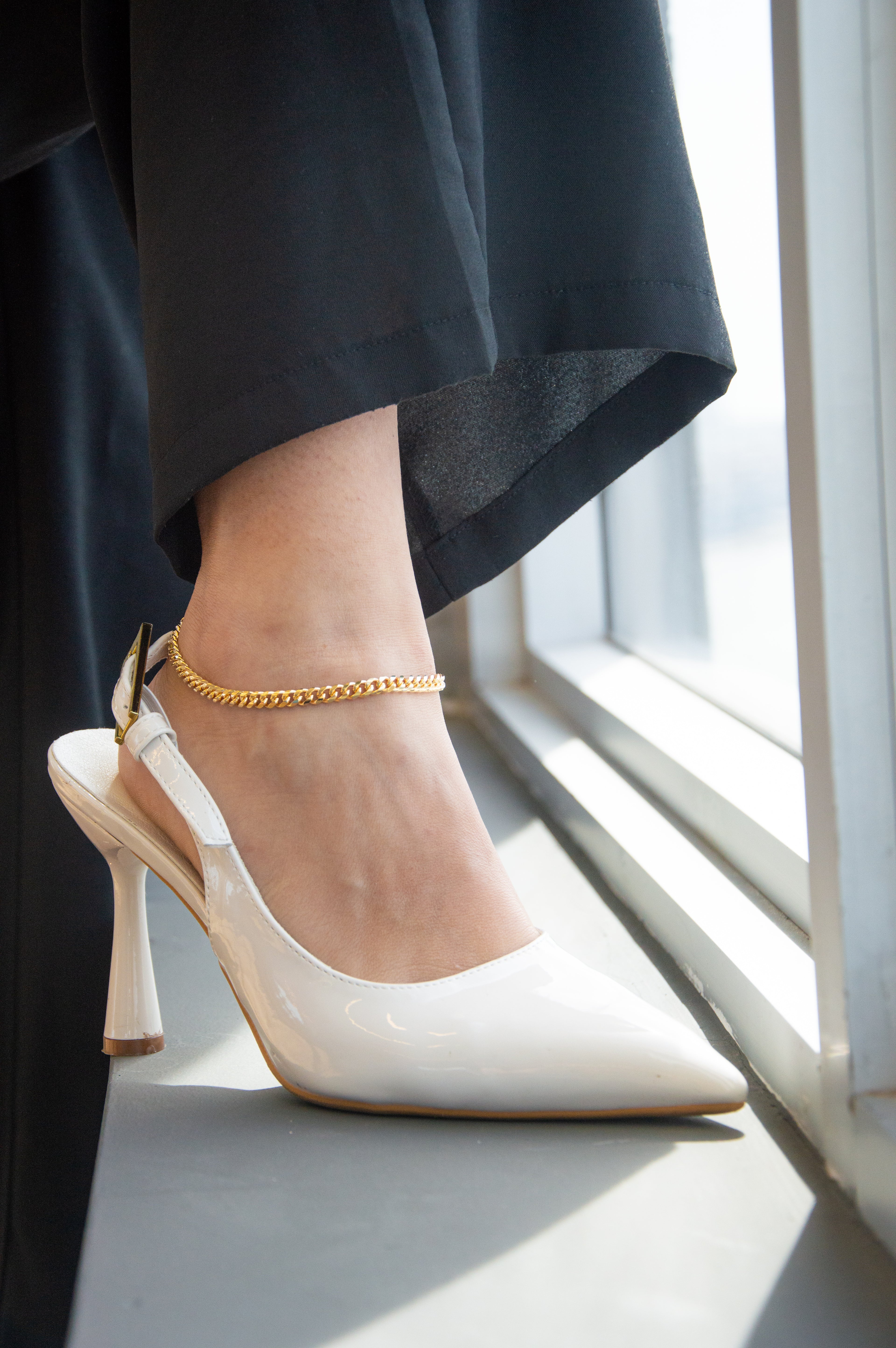 Classic Cuban Link Anklet