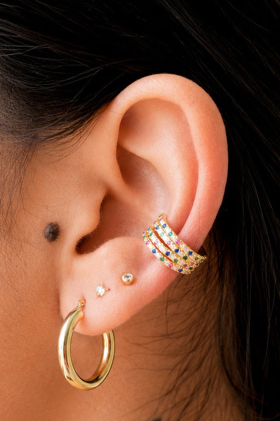 Multicolor Ear Cuff