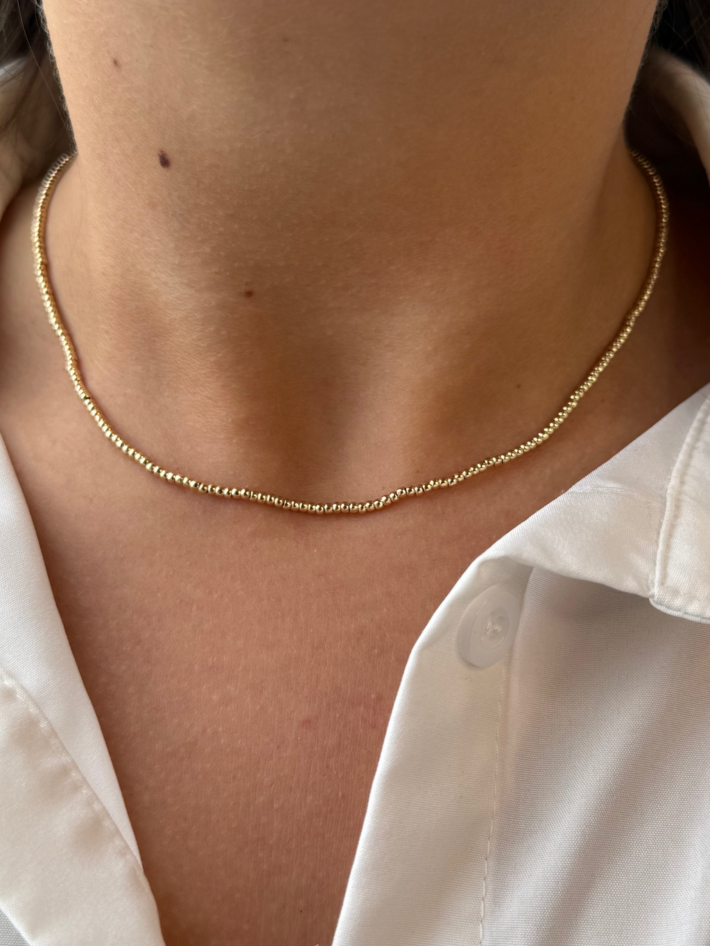 Mini Beaded Necklace