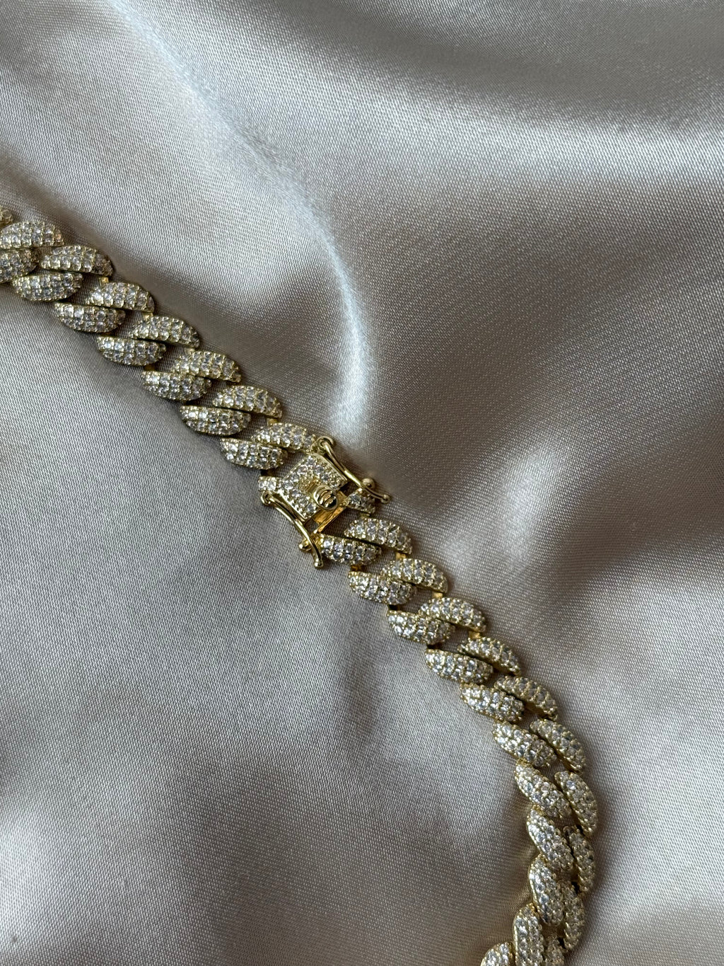 Frosted Miami Cuban Link Necklace