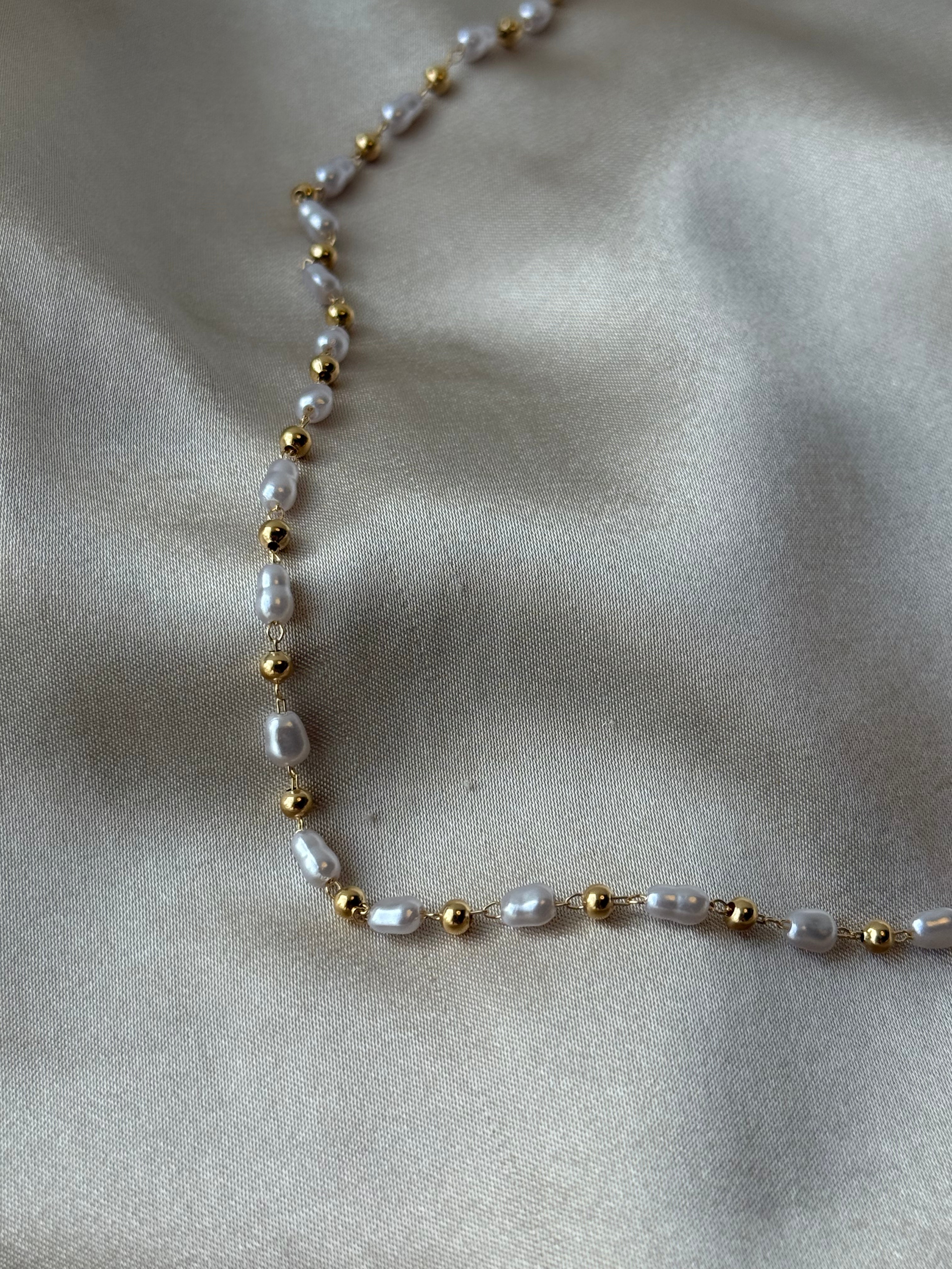 Rice Pearl Necklace