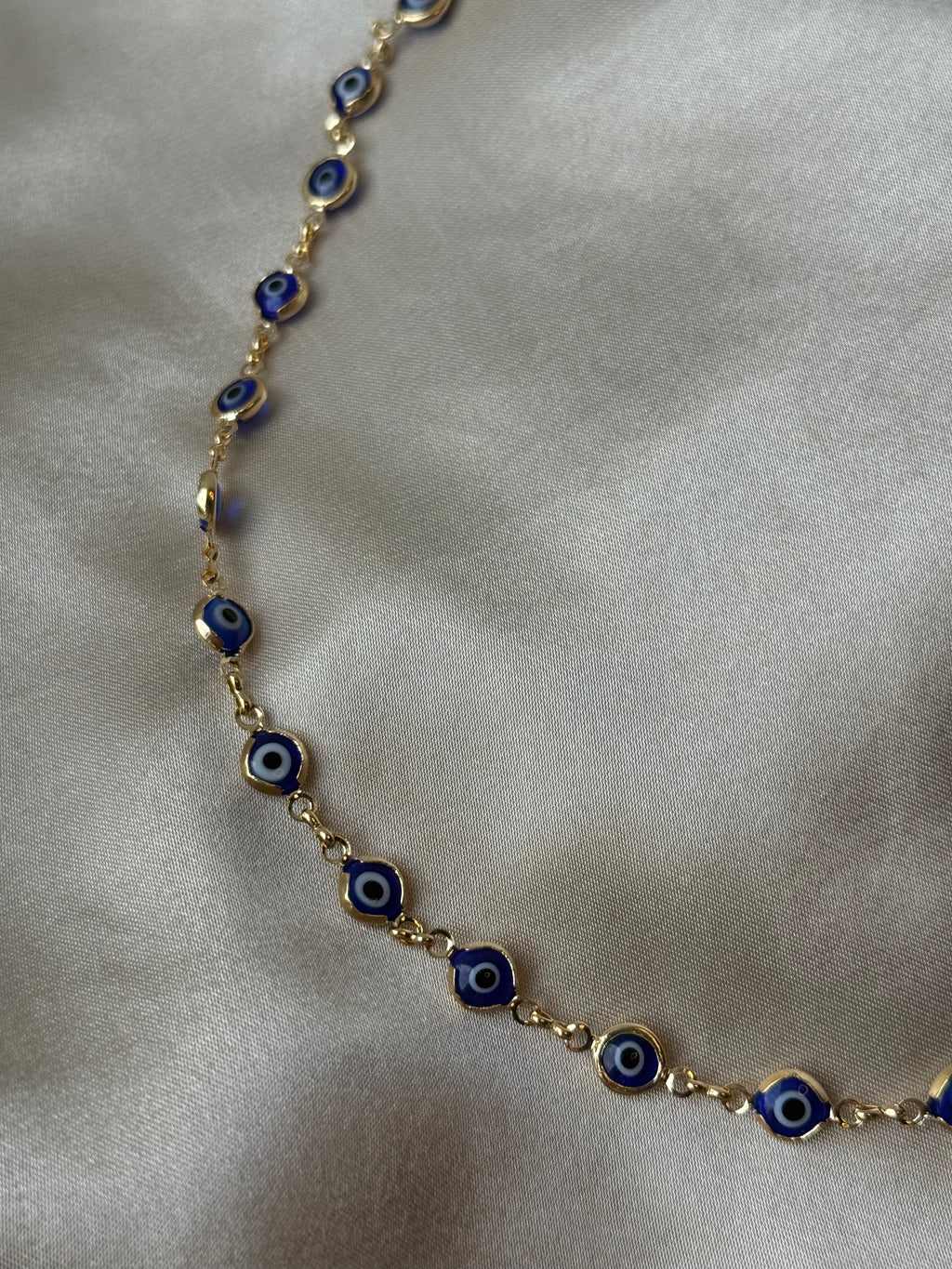 Navy Lucky Eye Necklace