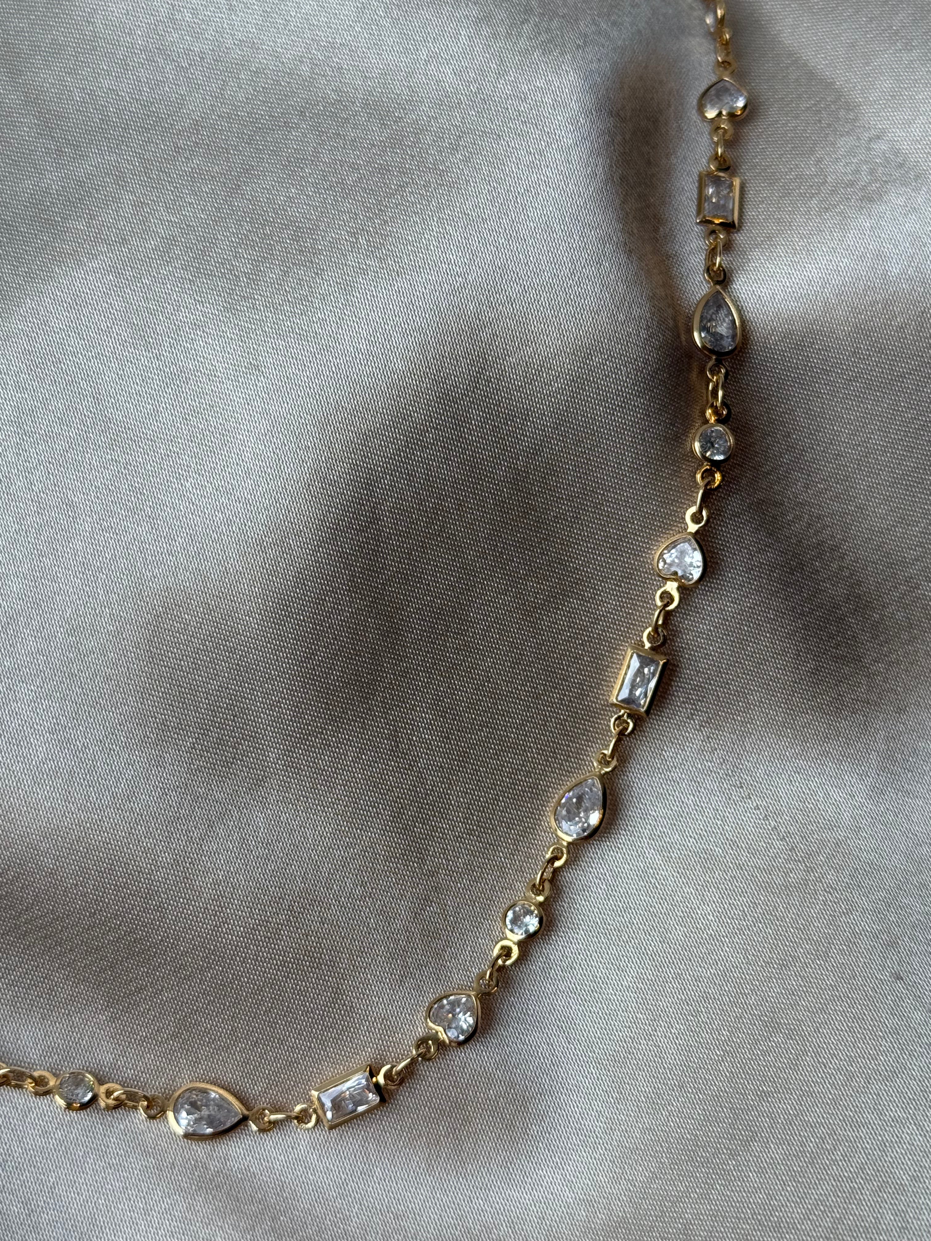 Dazzle Heart Necklace