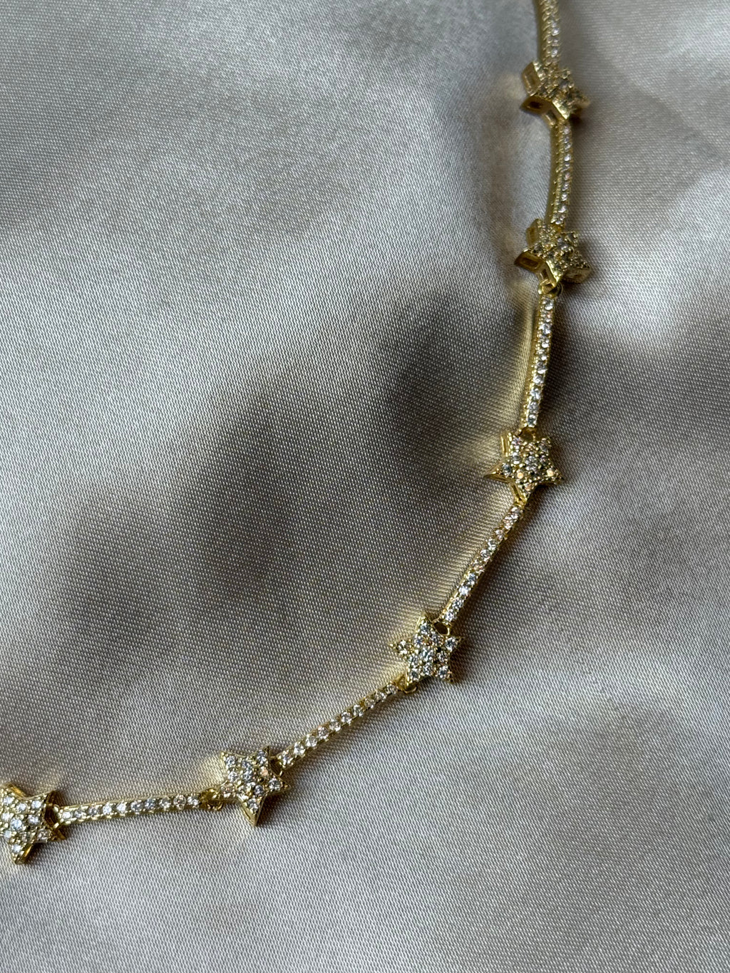 Frosted Star Necklace