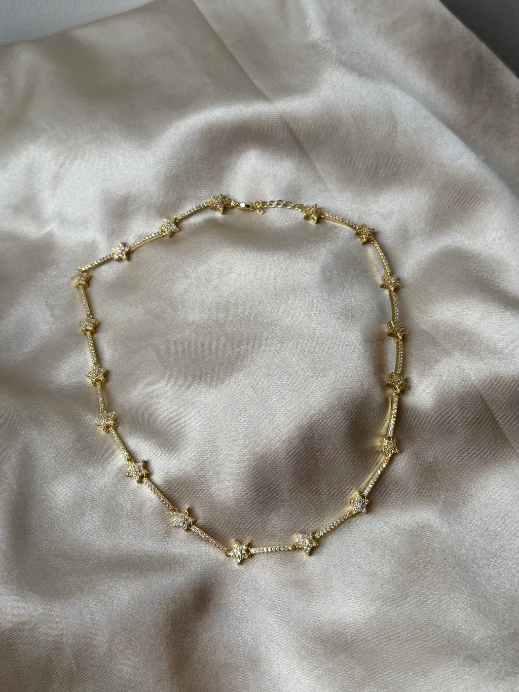 Frosted Star Necklace