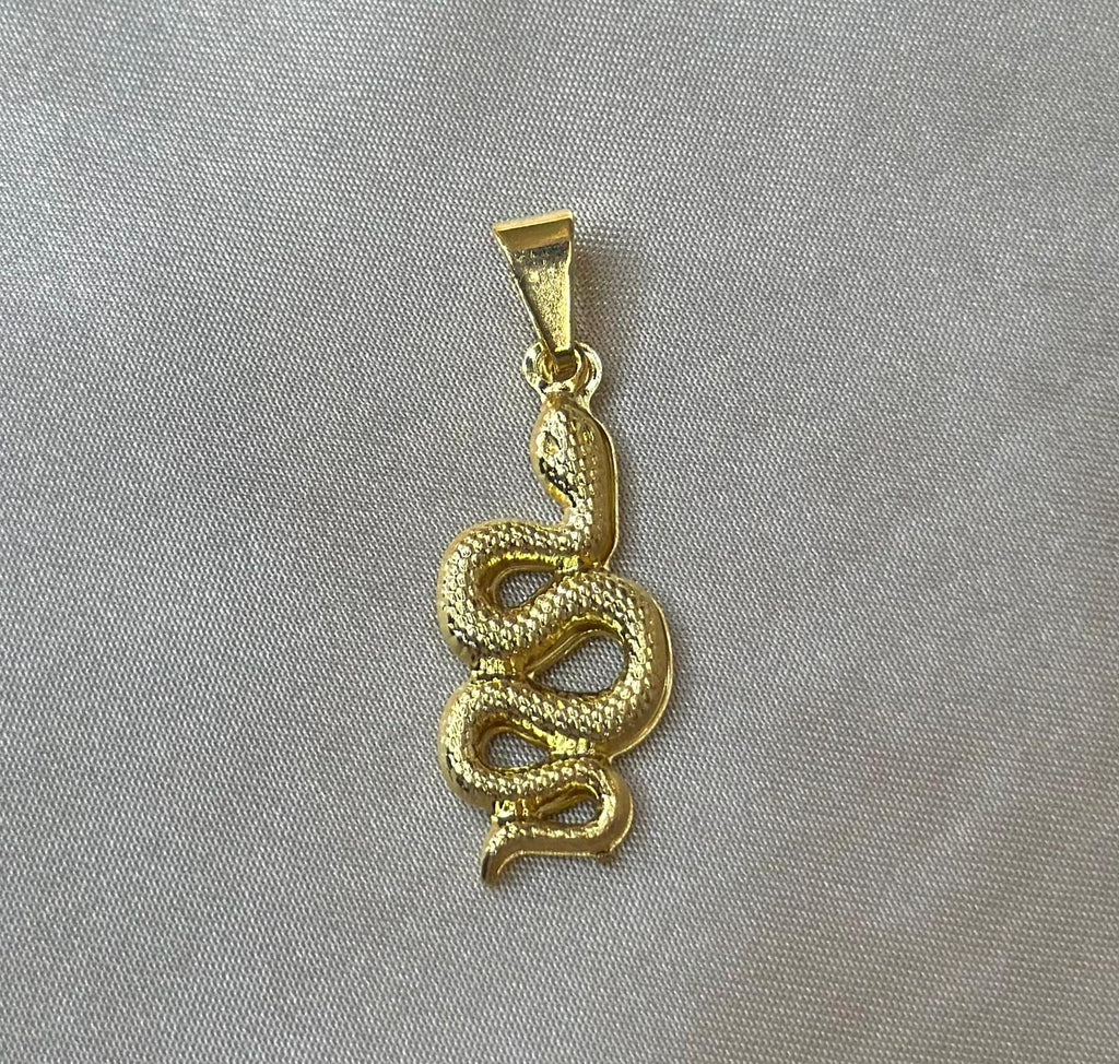 Gold Snake Charm
