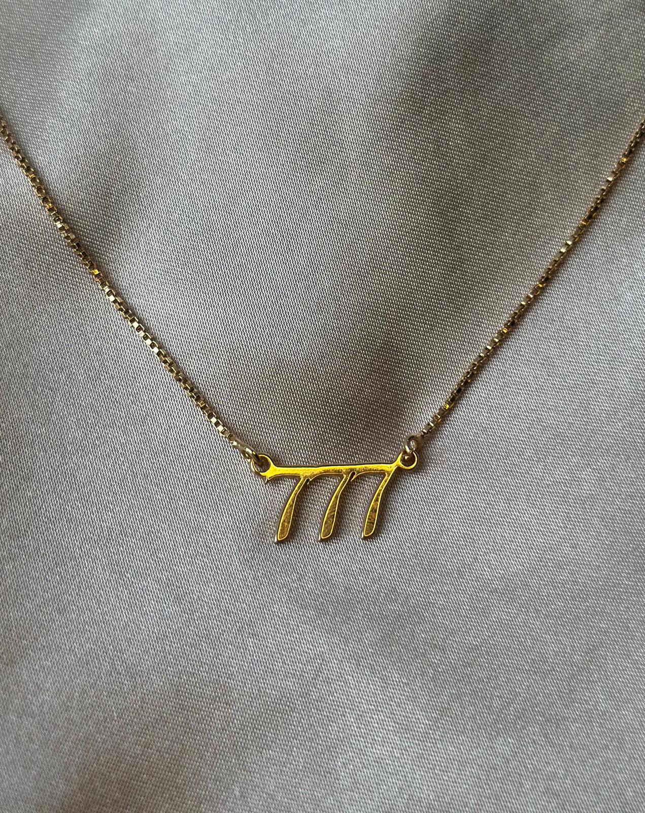 777 Angel Necklace
