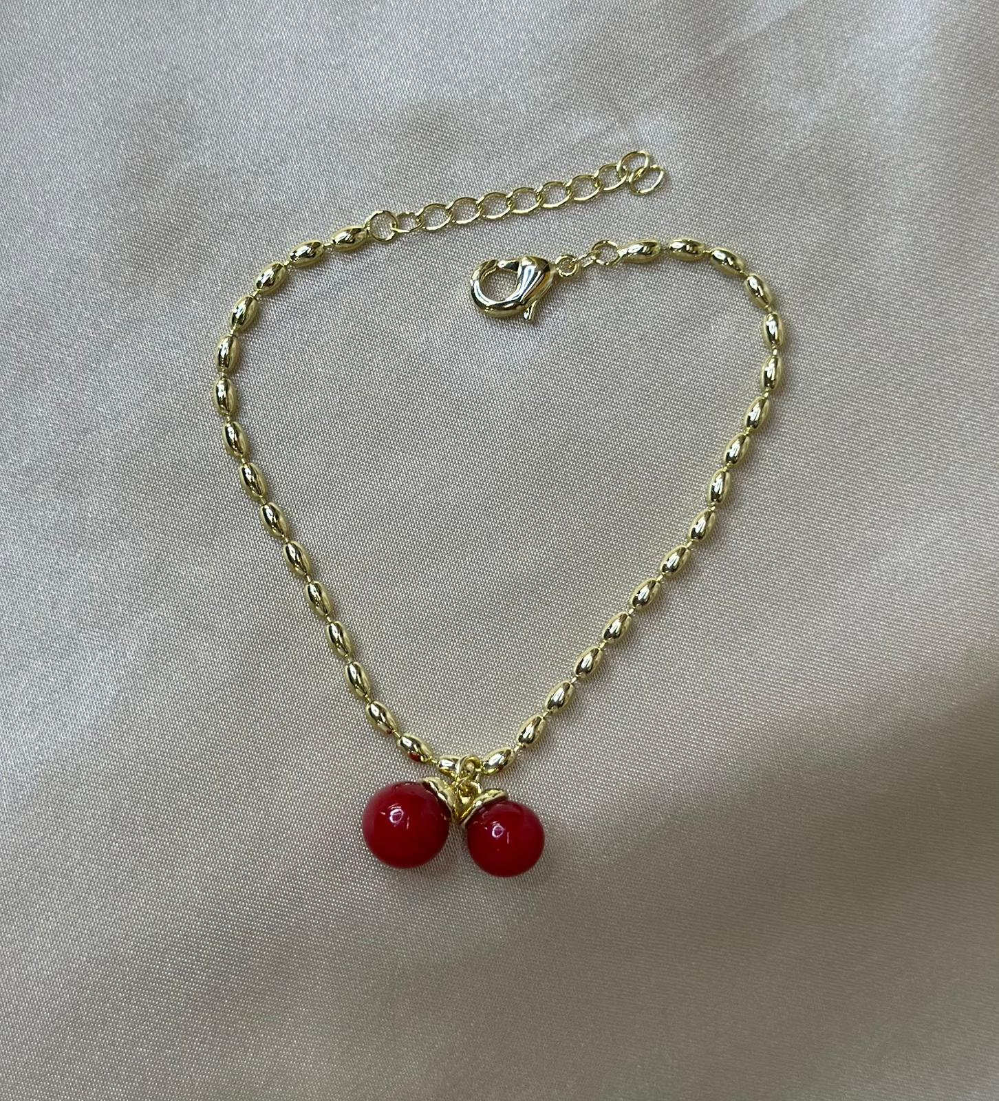 Cherry Bracelet