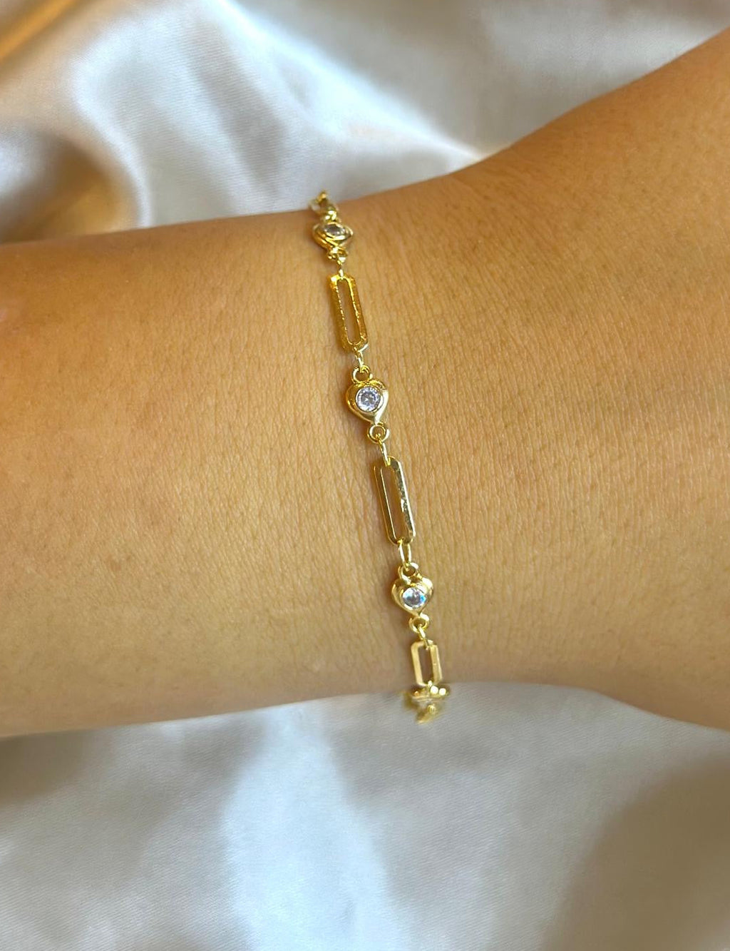 Love Paperclip Bracelet