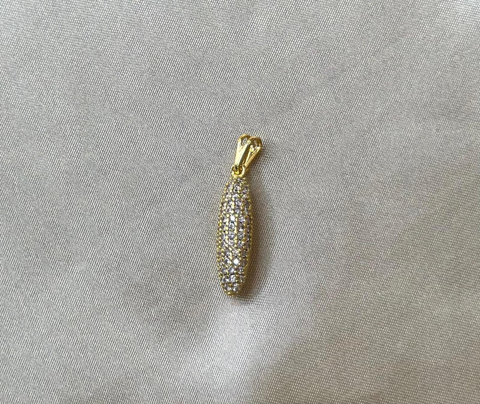 Pave Beam Pendant