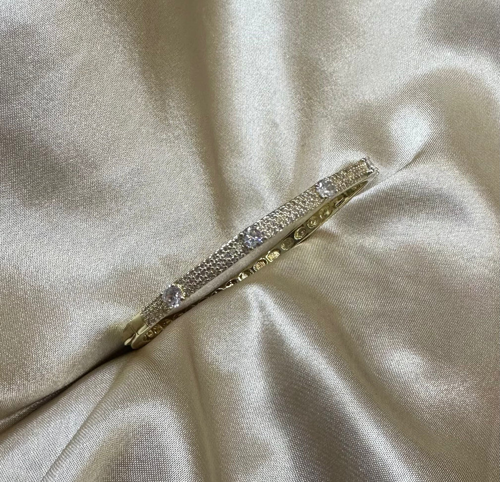 Gold Radiant Bangle