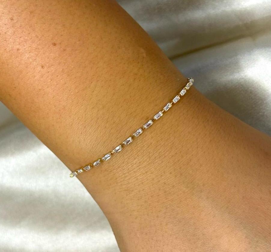 Mini Baguette Bracelet