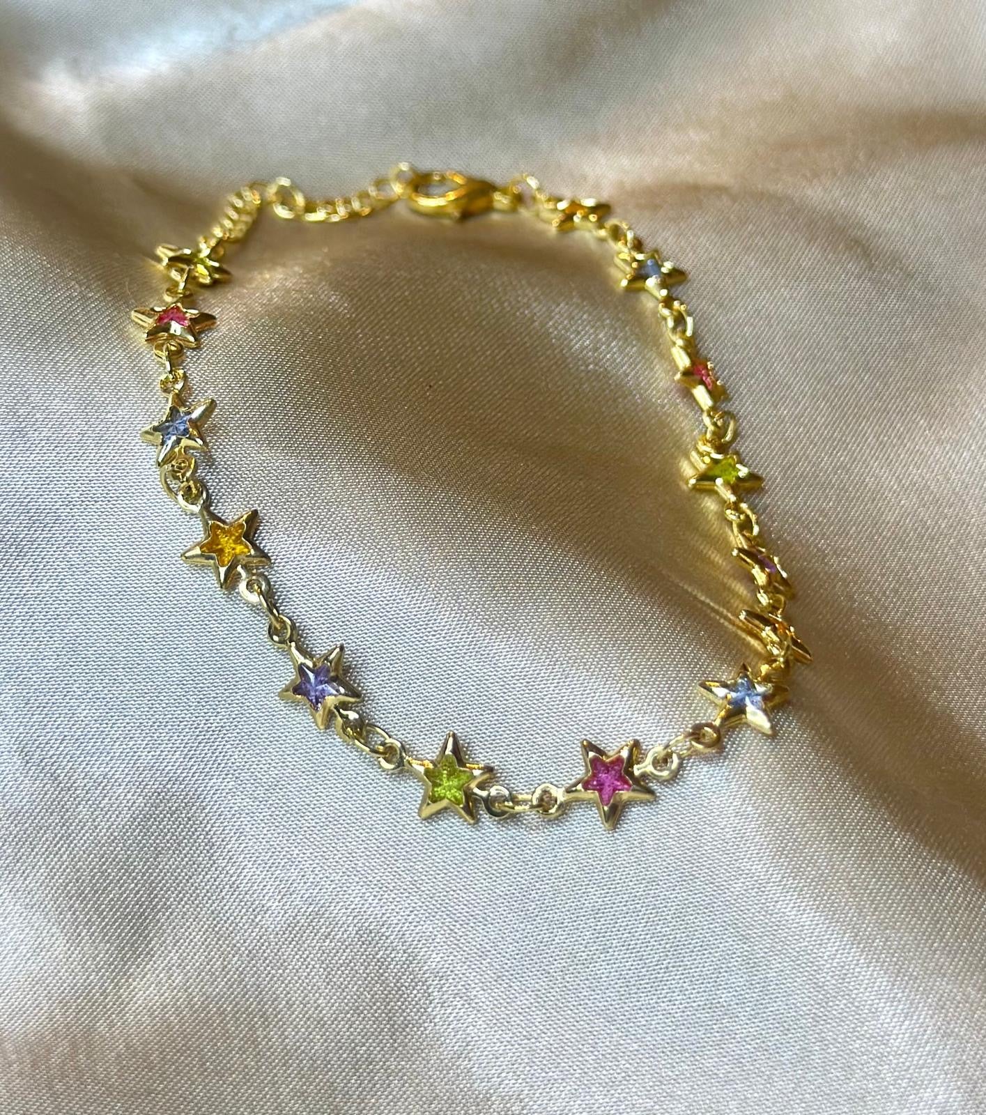 Multicolor Star Bracelet