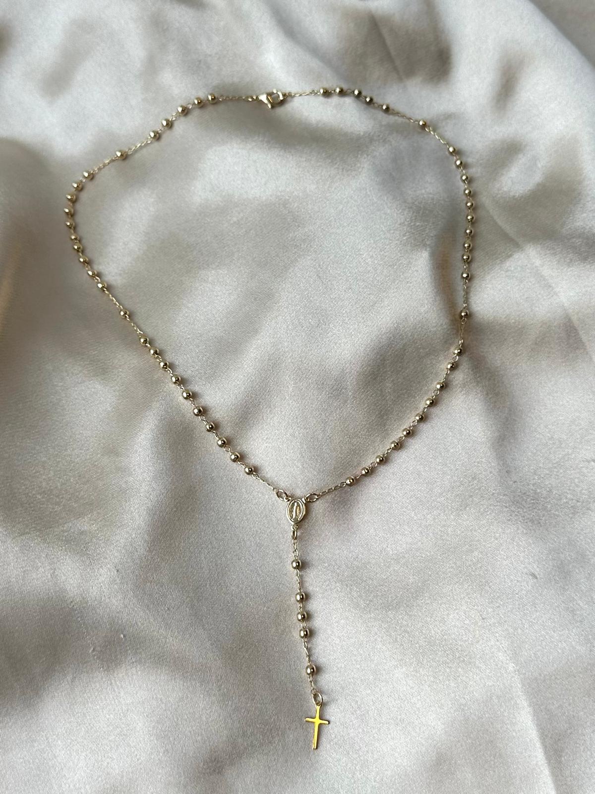 Saint Milagros Rosary Necklace