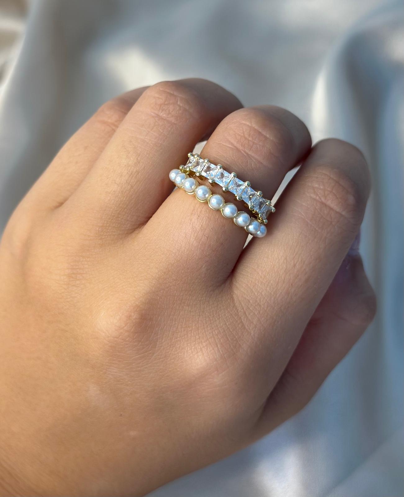 Aurora Pearl Ring
