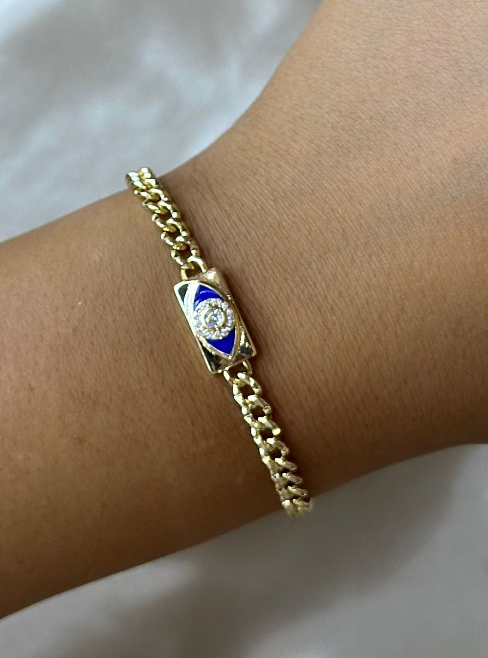 Lucky Eye Tag Bracelet