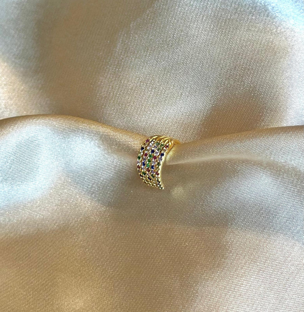 Multicolor Ear Cuff