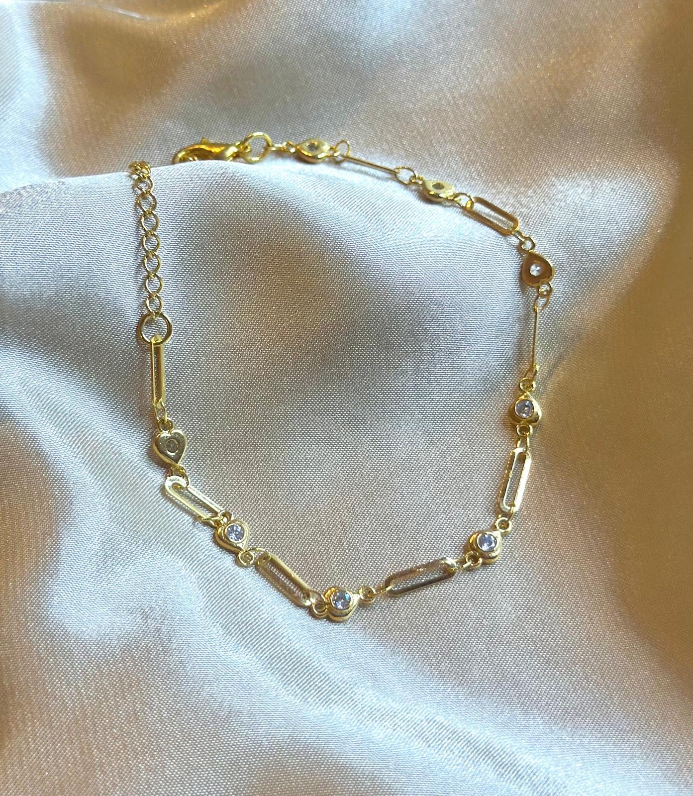 Love Paperclip Bracelet