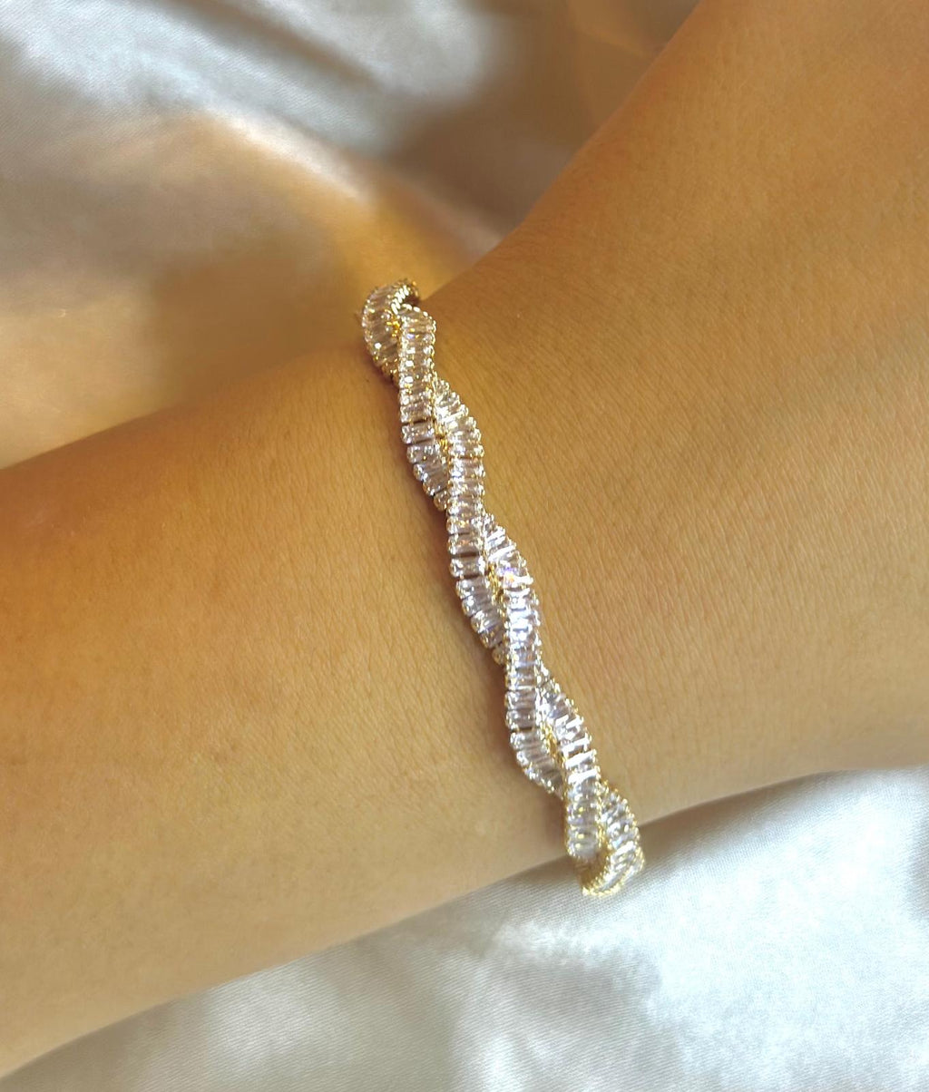 Braided Baguette Bracelet