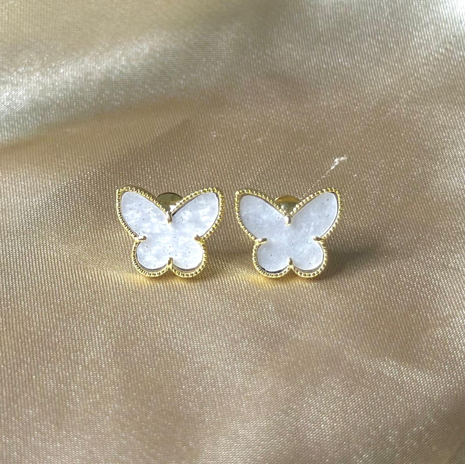 Opaline Butterfly Earrings
